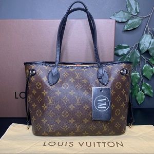 LOUIS VUITTON • NEVERFULL PM BAG W/ BOX & DUST BAG